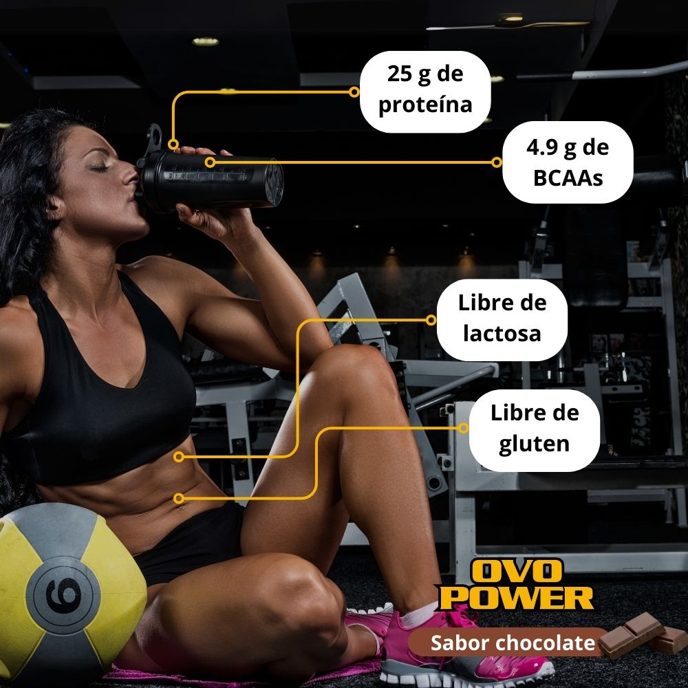 Ovopower - Proteína en polvo sabor chocolate 1kg